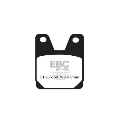 Plaquettes de freins EBC Sinter M&eacute;tal Fritt&eacute; arri&egrave;re