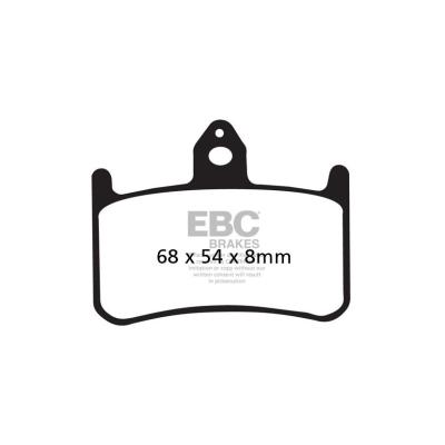 Plaquettes de freins EBC Sinter M&eacute;tal Fritt&eacute; avant