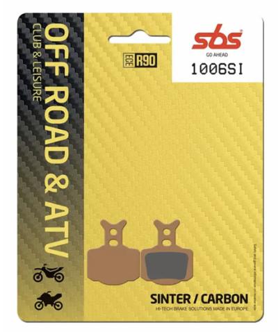 Plaquettes de freins SBS 1006SI