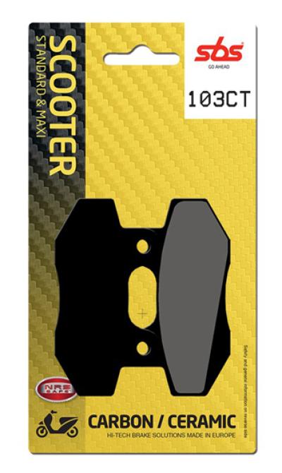 Plaquettes de freins SBS 103CT 551