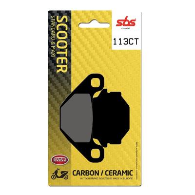 Plaquettes de freins SBS 113CT Organique Arri&egrave;re