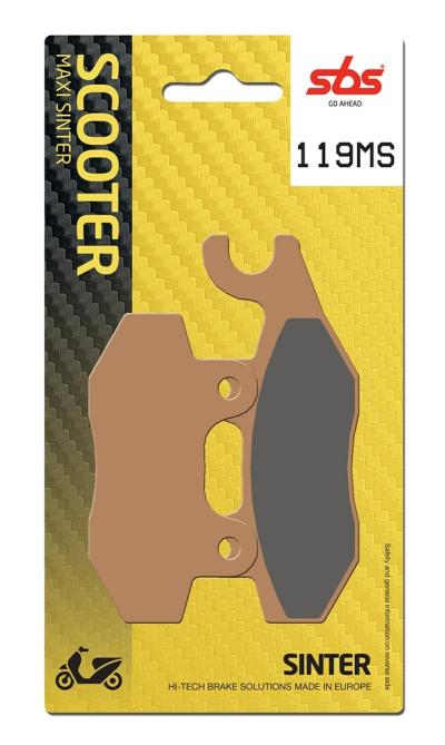 Plaquettes de freins SBS 119MS 688