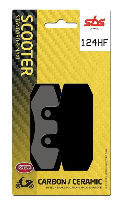 Plaquettes de freins SBS 124 696 HF