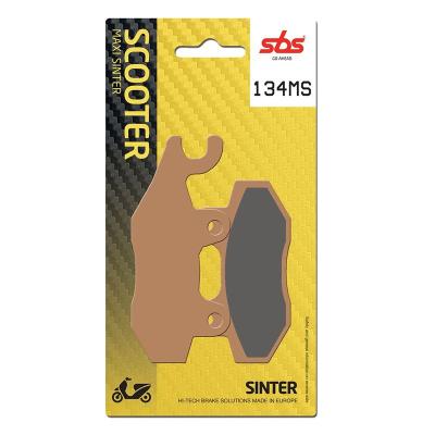 Plaquettes de freins SBS 134MS Sinter M&eacute;tal Fritt&eacute; Avant droit