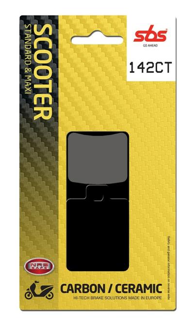 Plaquettes de freins SBS 142CT 724