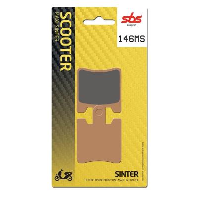 Plaquettes de freins SBS 146MS Sinter M&eacute;tal Fritt&eacute; Avant