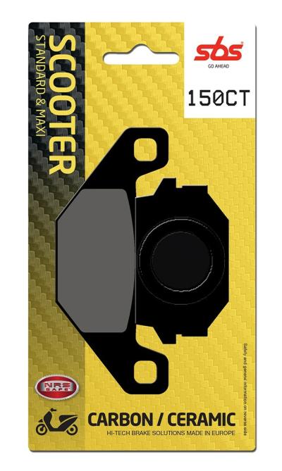 Plaquettes de freins SBS 150CT 745HF