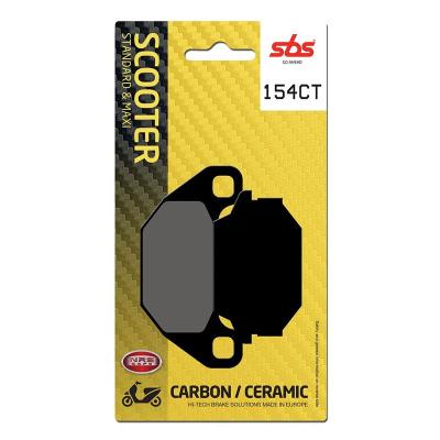 Plaquettes de freins SBS 154CT Organique Avant