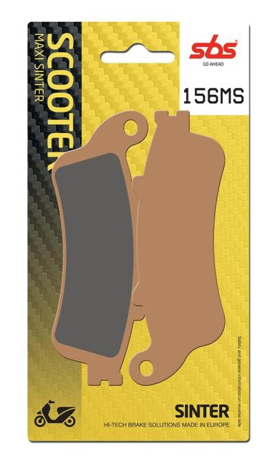 Plaquettes de freins SBS 156MS 735