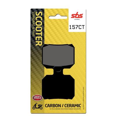 Plaquettes de freins SBS 157CT Organique Arri&egrave;re