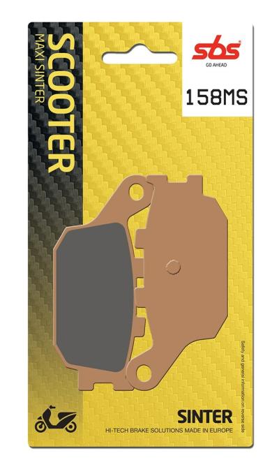 Plaquettes de freins SBS 158MS 753