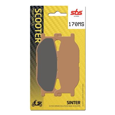 Plaquettes de freins SBS 170MS Sinter M&eacute;tal Fritt&eacute; Avant
