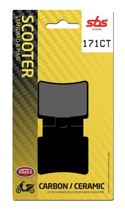 Plaquettes de freins SBS 171CT 775