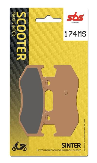 Plaquettes de freins SBS 174MS 781