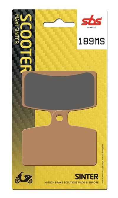 Plaquettes de freins SBS 189MS 821