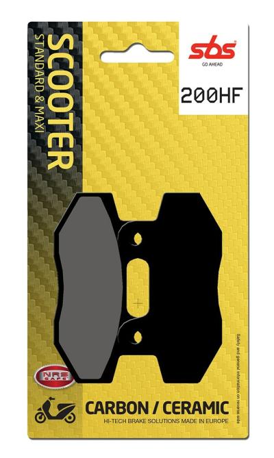 Plaquettes de freins SBS 200HF 814
