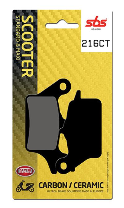 Plaquettes de freins SBS 216CT
