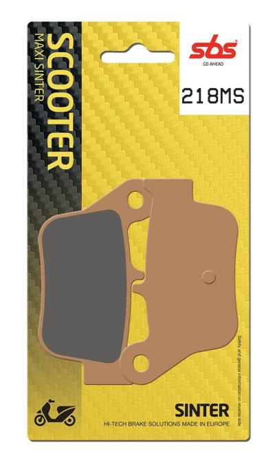 Plaquettes de freins SBS 218MS