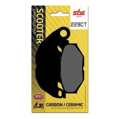 Plaquettes de freins SBS 229CT Organique avant