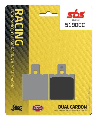 Plaquettes de freins SBS 519DCC