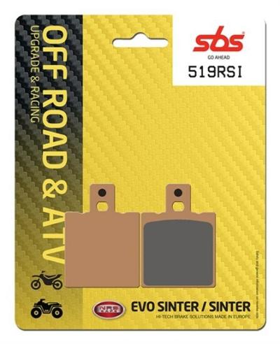Plaquettes de freins SBS 519RSI