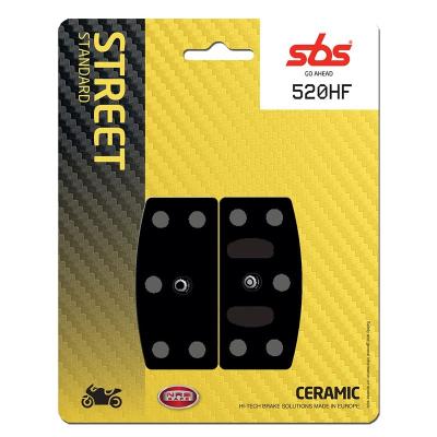 Plaquettes de freins SBS 520HF Organique avant