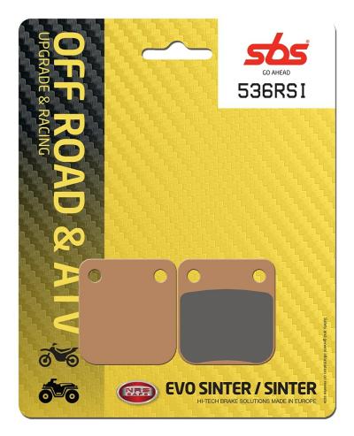 Plaquettes de freins SBS 536 RSI