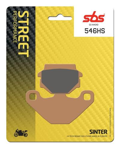 Plaquettes de freins SBS 546 HS