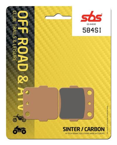 Plaquettes de freins SBS 584SI