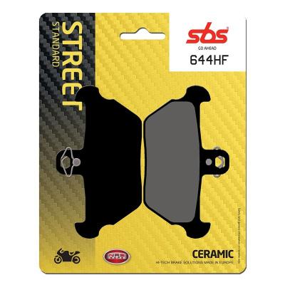 Plaquettes de freins SBS 644HF Organique avant