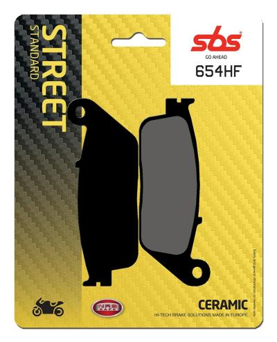 Plaquettes de freins SBS 654HF