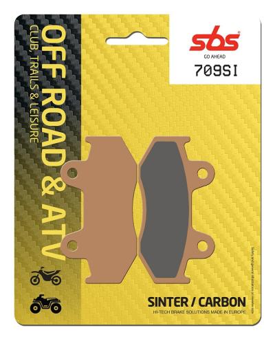 Plaquettes de freins SBS 709 SI