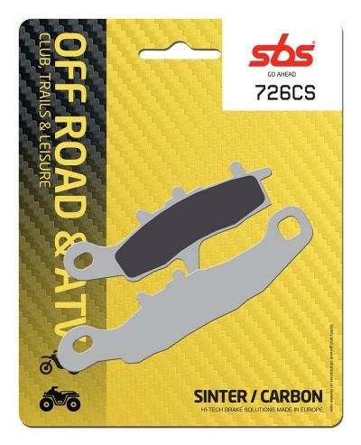 Plaquettes de freins SBS 726CS