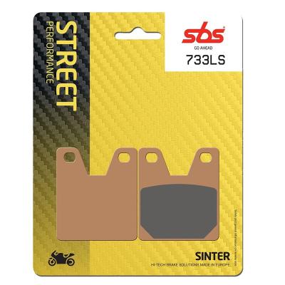 Plaquettes de freins SBS 733LS Sinter M&eacute;tal Fritt&eacute; arri&egrave;re