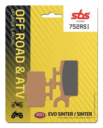 Plaquettes de freins SBS 752RSI