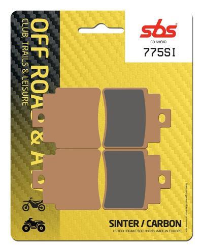 Plaquettes de freins SBS 775SI