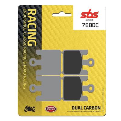 Plaquettes de freins SBS 788DC Racing carbon avant