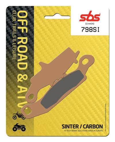 Plaquettes de freins SBS 798 SI
