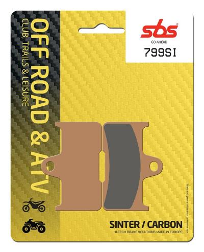 Plaquettes de freins SBS 799SI