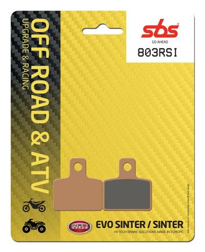 Plaquettes de freins SBS 803RSI