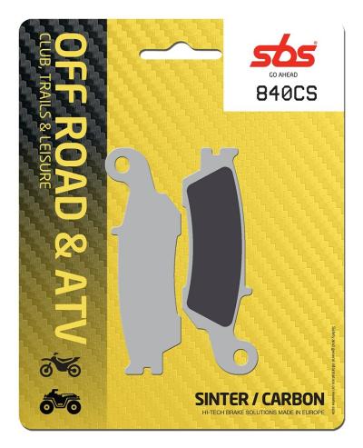 Plaquettes de freins SBS 840CS