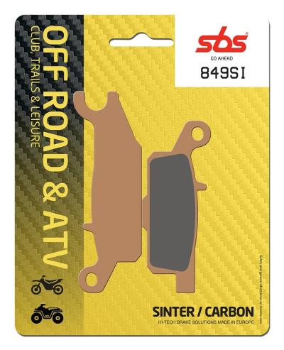 Plaquettes de freins SBS 849SI