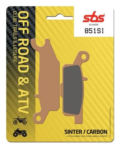 Plaquettes de freins SBS 851SI