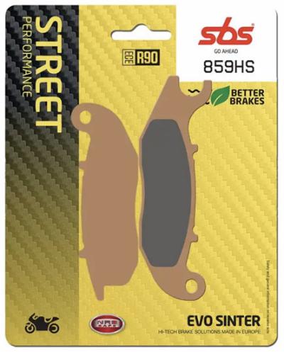 Plaquettes de freins SBS 859HS
