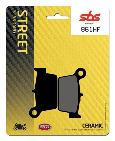 Plaquettes de freins SBS 861HF