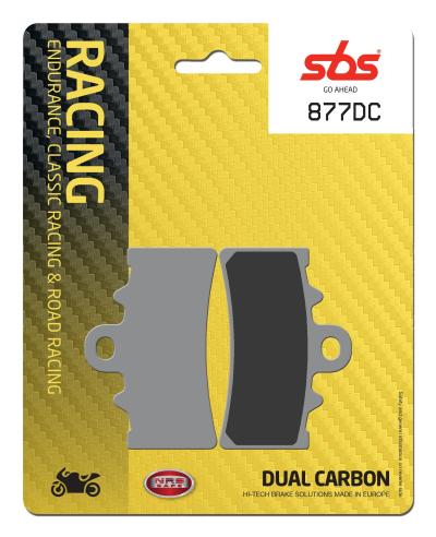 Plaquettes de freins SBS 877DC