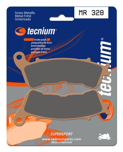 Plaquettes de freins Tecnium Performance m&eacute;tal fritt&eacute; - MR328