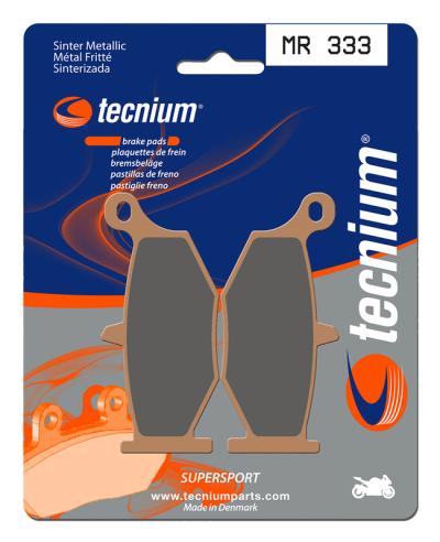 Plaquettes de freins Tecnium Performance m&eacute;tal fritt&eacute; - MR333