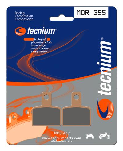 Plaquettes de freins Tecnium Racing MX/Quad m&eacute;tal fritt&eacute; - MOR395