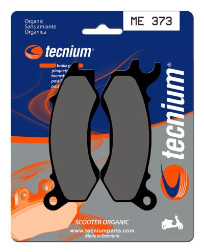 Plaquettes de freins Tecnium Scooter organique - ME373